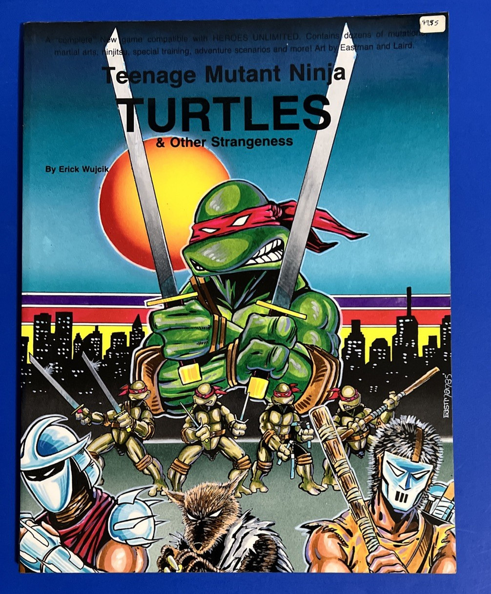 Teenage Mutant Ninja Turtles & Other Strangeness. RPG, Erick Wujcik. 1986 MINT.