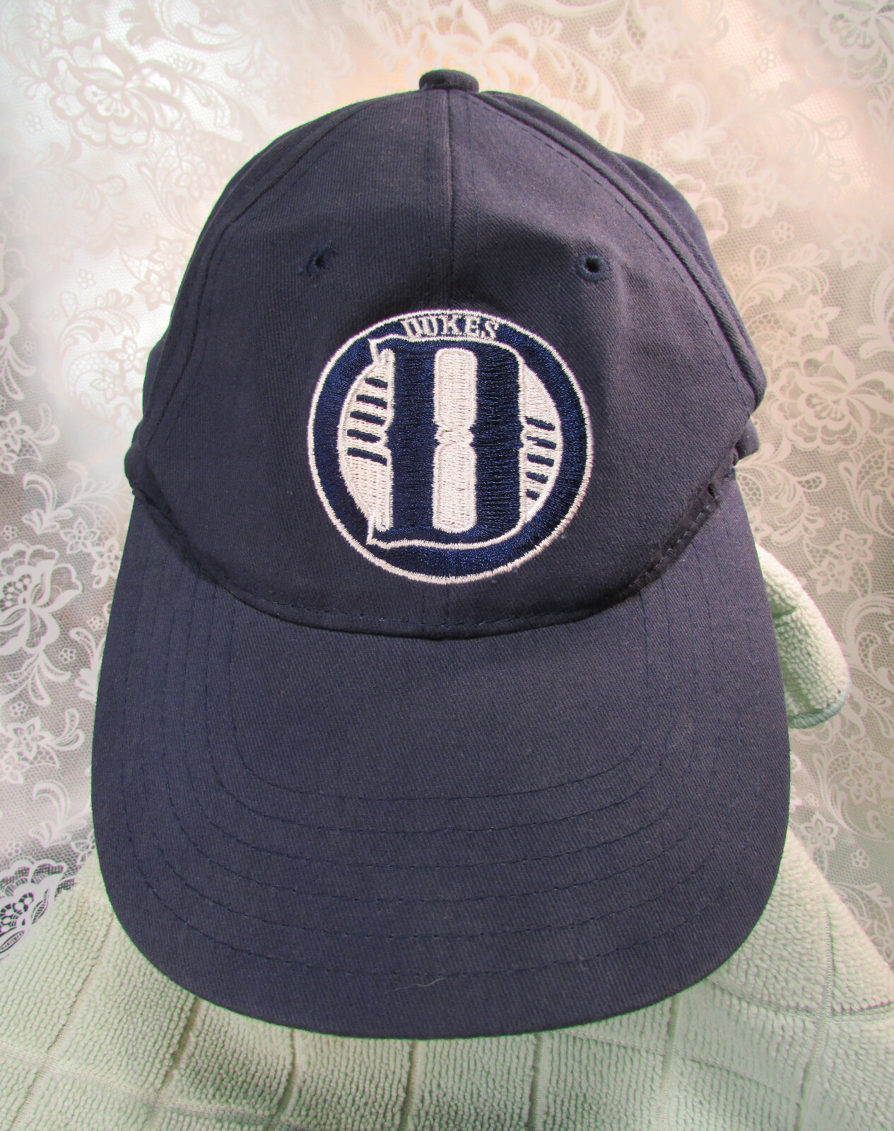 DUKES Lehigh Valley IronPigs Phillies AAA Baseball Blue Tribute CAP Hat