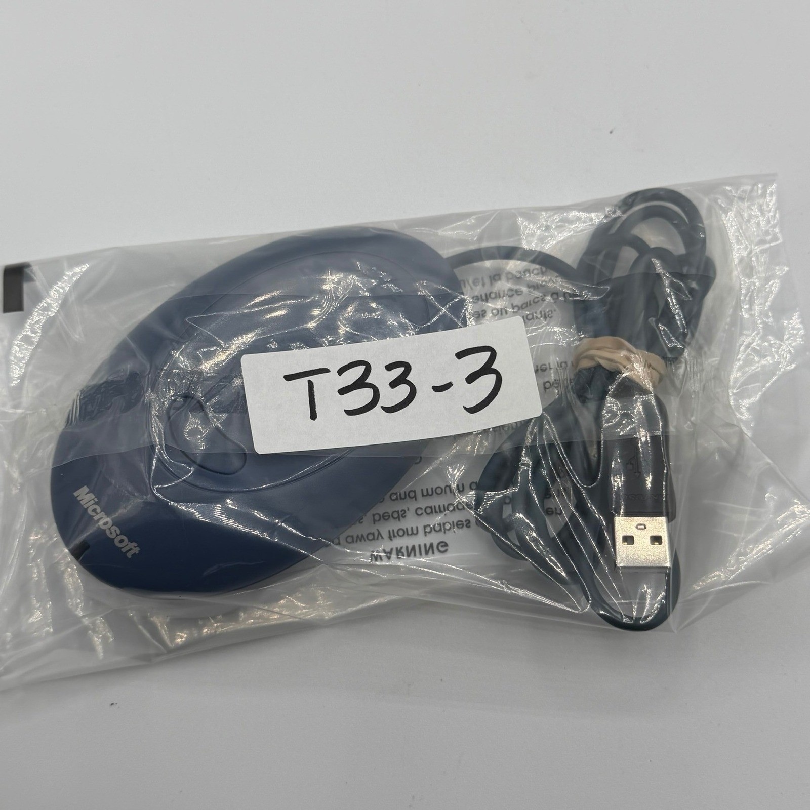 Microsoft Wireless Optical Mouse Blue Receiver USB PS2 Compatible Blue X08-79294