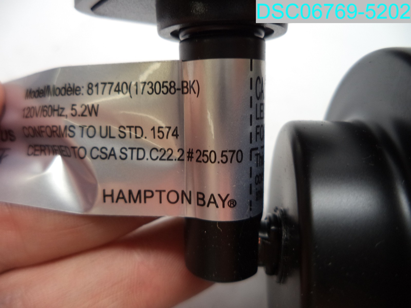 QTY=3:Scratches/Marks Hampton bay 817740 Flared Bell Integrated LED Linear Light