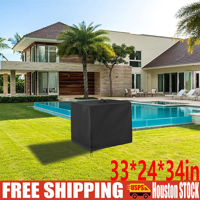 USA Pool Pump Cover Uv-Resistant Sand Pool Filters Cover Waterproof NEW