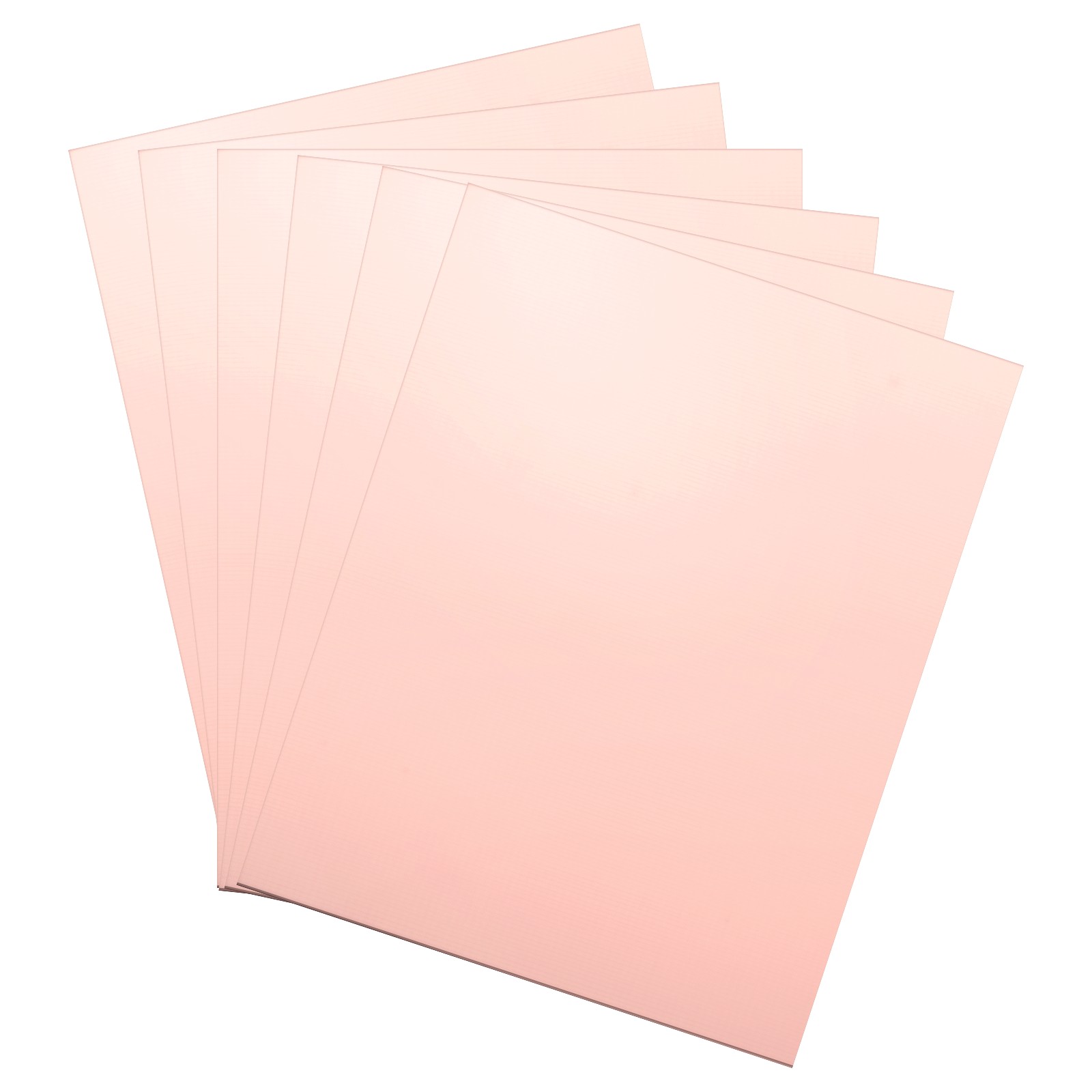 6Pcs Single Sided Copper Clad PCB Boards, FR-4 Fiberglass, 200 x 150 x 1mm