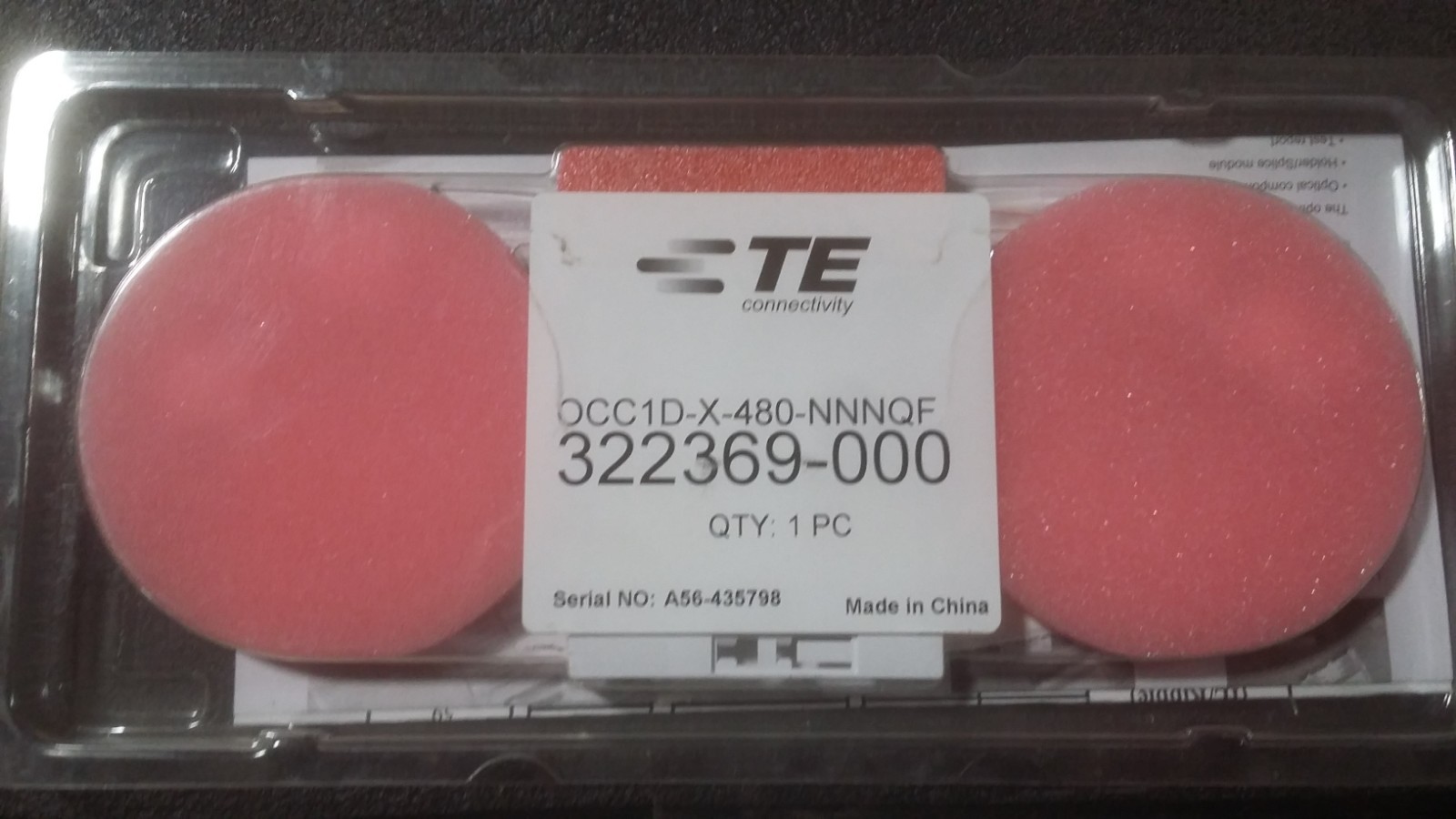 Tyco Electronics OCC1D-X-480-NNNQF