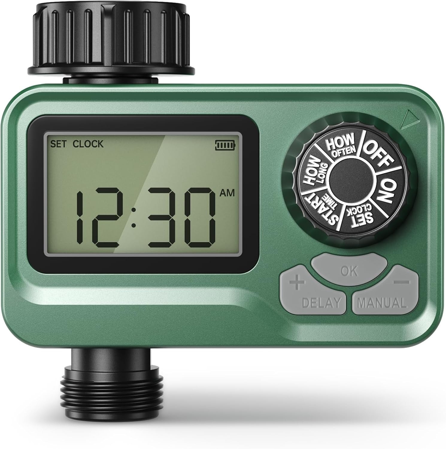 BN LINK Programmable Sprinkler Timer with Rain Delay – Waterproof Digital Water
