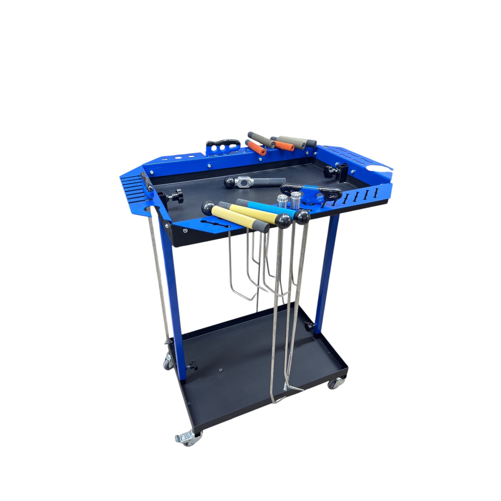 Rod and Tackle Stand - Height Adjustable - Functional Pdr İnox