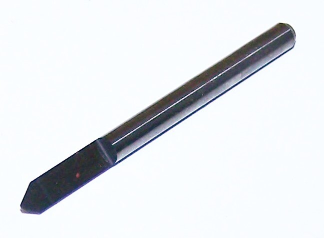 HALF ROUND CARBIDE ENDGRAVING TOOL .0236" TIP WIDTH KYOCERA HR118SSS060A