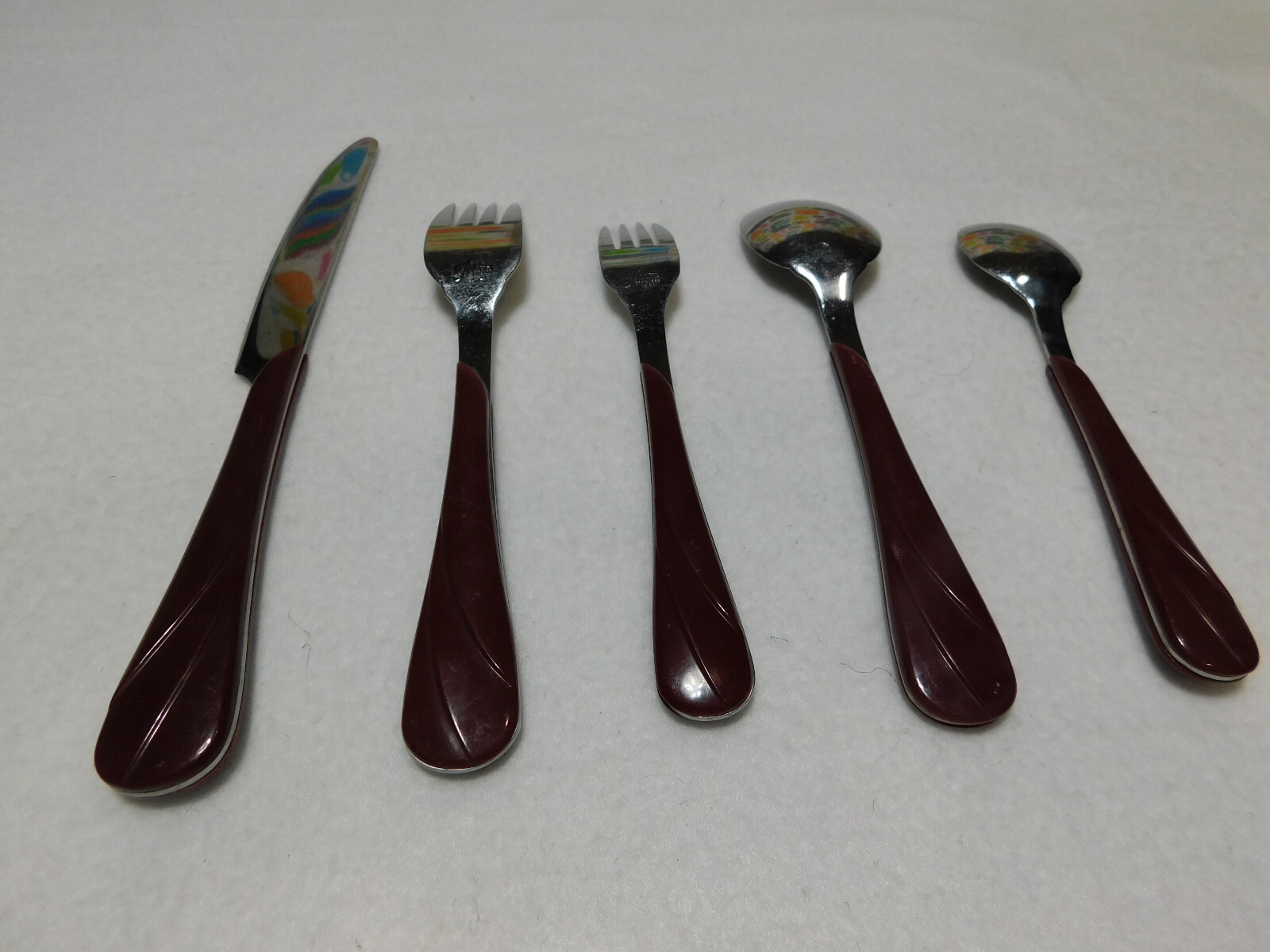 Fiesta Flatware Place Setting for Five Cinnabar