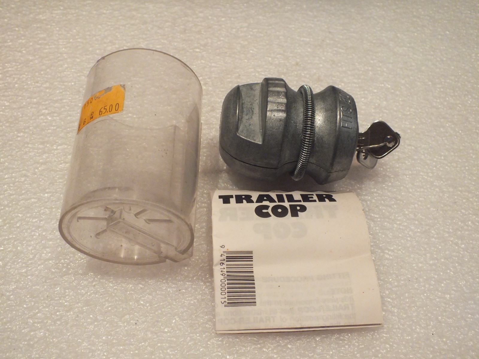 Vintage - Trailer Cop - Anti Theft for Towbars with Original Box - MG 51