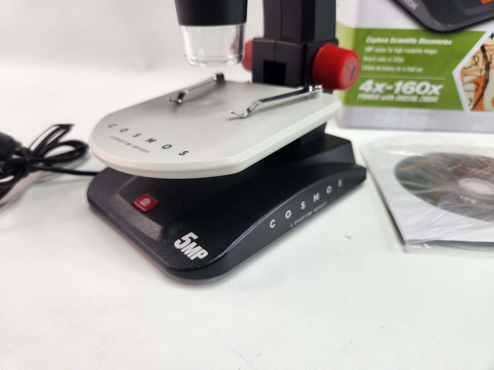 As is - Broken Celestron Cosmos 5 MP InfiniView LCD Digital Microscope 44362