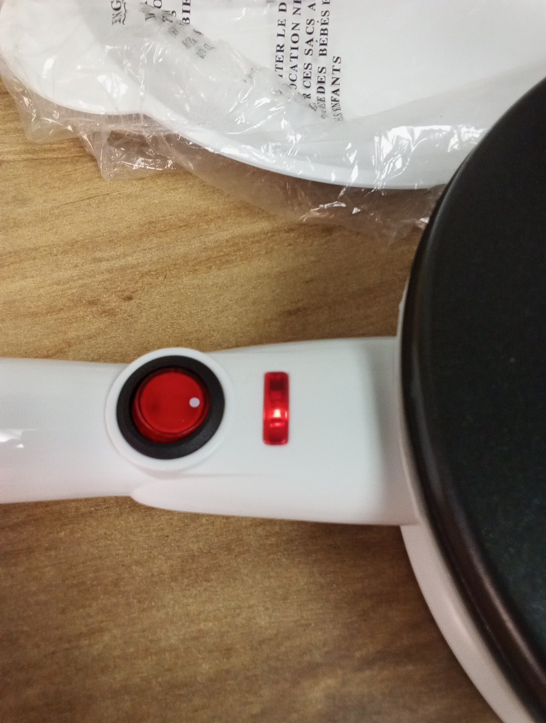 Cucina Pro Cordless Crepe Maker Non-stick