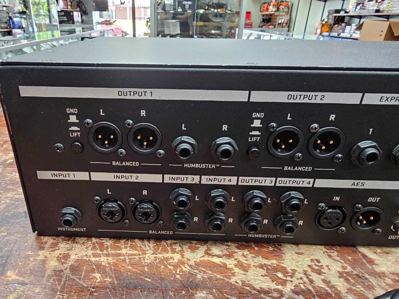Fractal Axe FX III Preamp/FX Processor 1st Generation W/ Power Cable