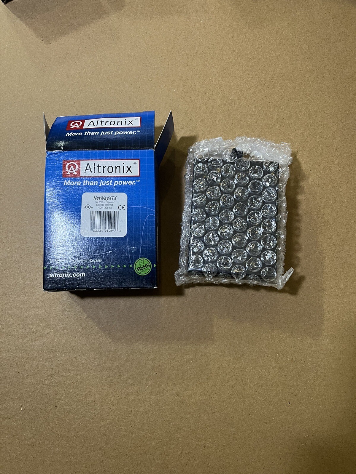 Altronix NetWayXTX PoE/PoE+ 100m Ethernet Extender