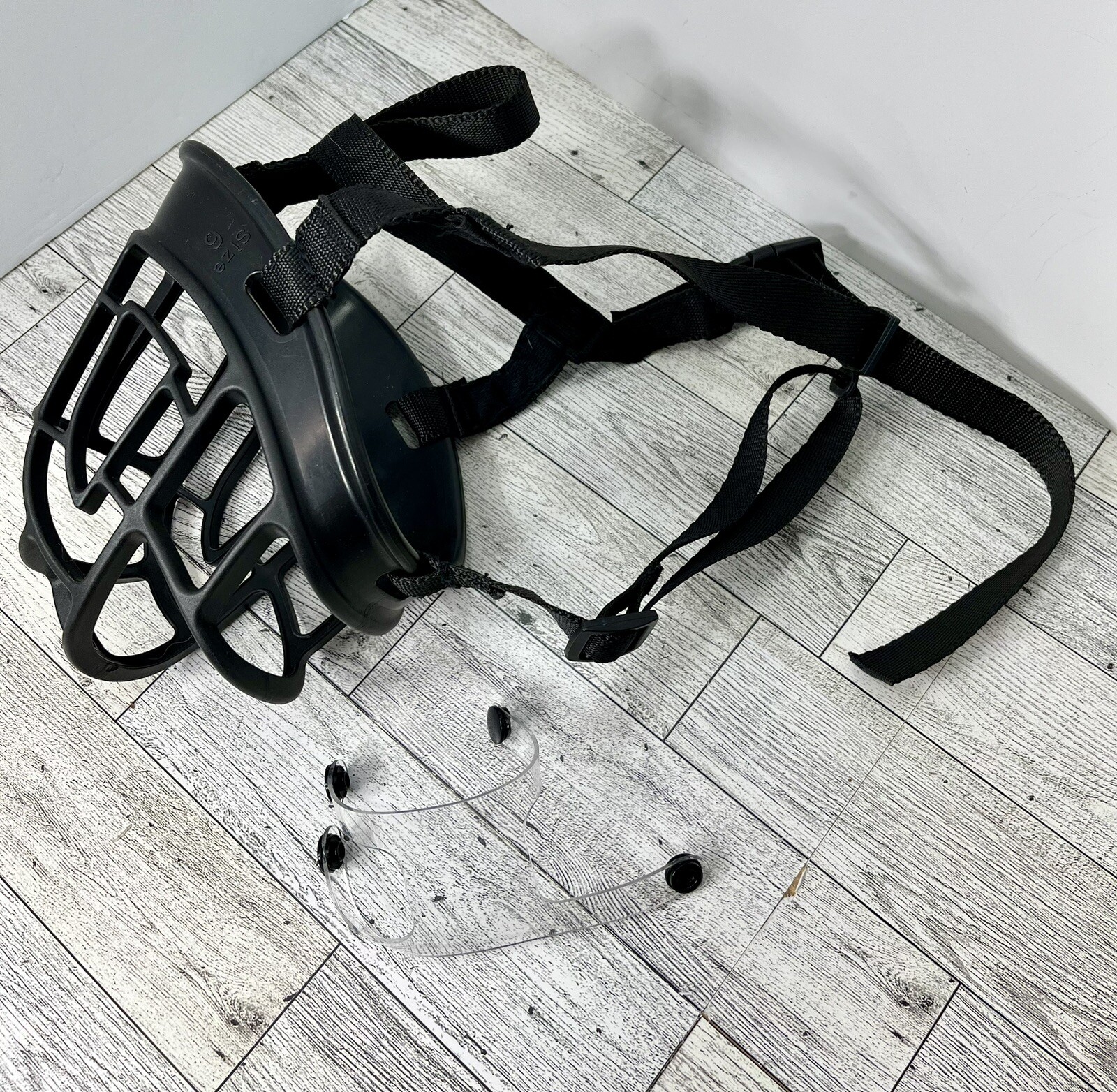 Dog Muzzle With Slow Feeder Pad Basket Muzzle Large Dogs Training Easy Fit