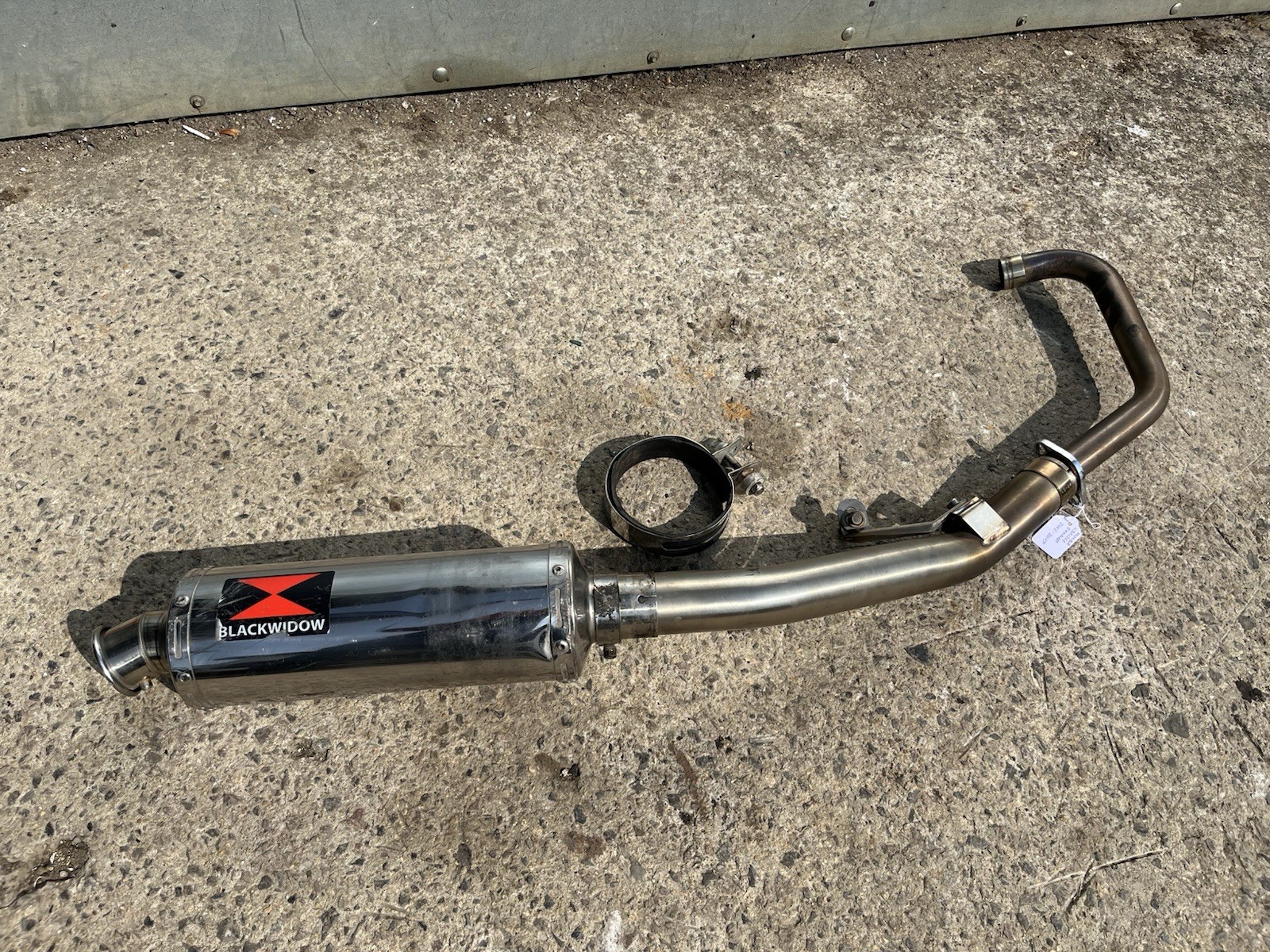 Honda Cbr125r Blackwidow Stainless Exhaust To Fit 2012-2017 Models