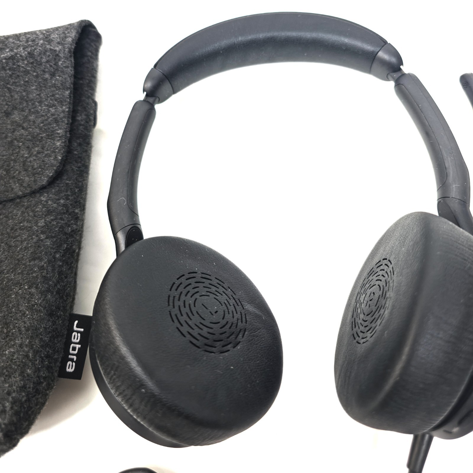 Jabra Evolve2 50 USB-C Stereo Headset w/ Mic Black + Carry Case