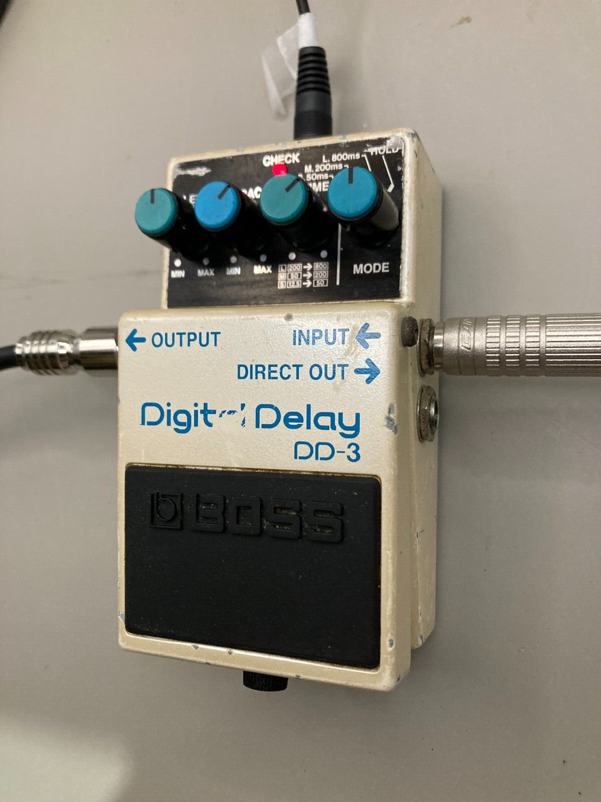 BOSS DD-3 Digital Delay Guitar Effector Pedal from Japan Tested Working Used