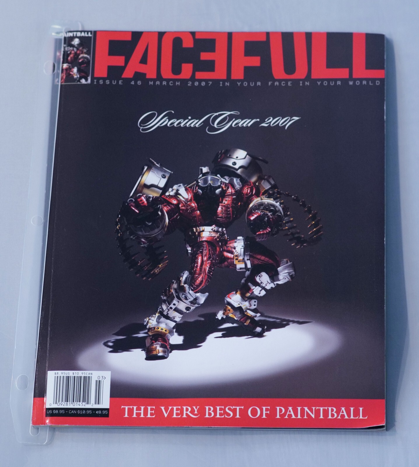 Priced To Sell Facefull Paintball Print Magazine March 2007 #46 Best of Paintbal