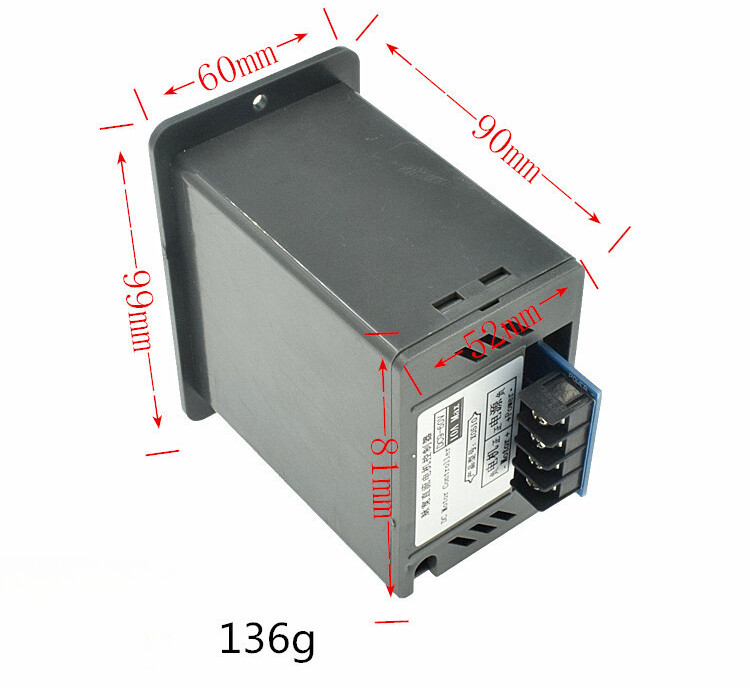 DC Motor Speed Controller 30A Pulse Width Modulation Variable Speed Switch