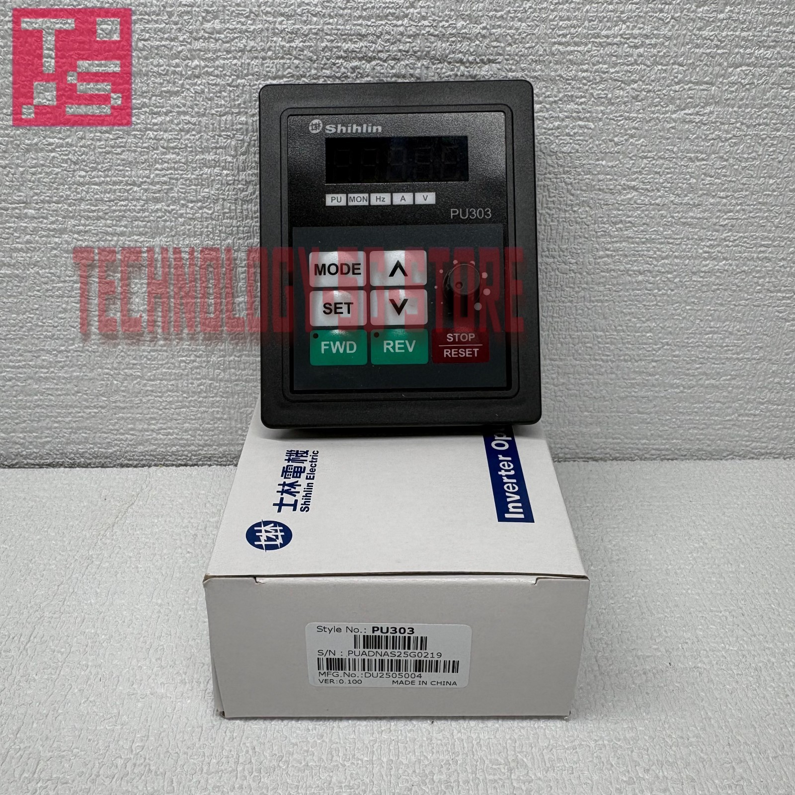 Shihlin PU303 Frequency converter operation panel# 1pcs New In Box