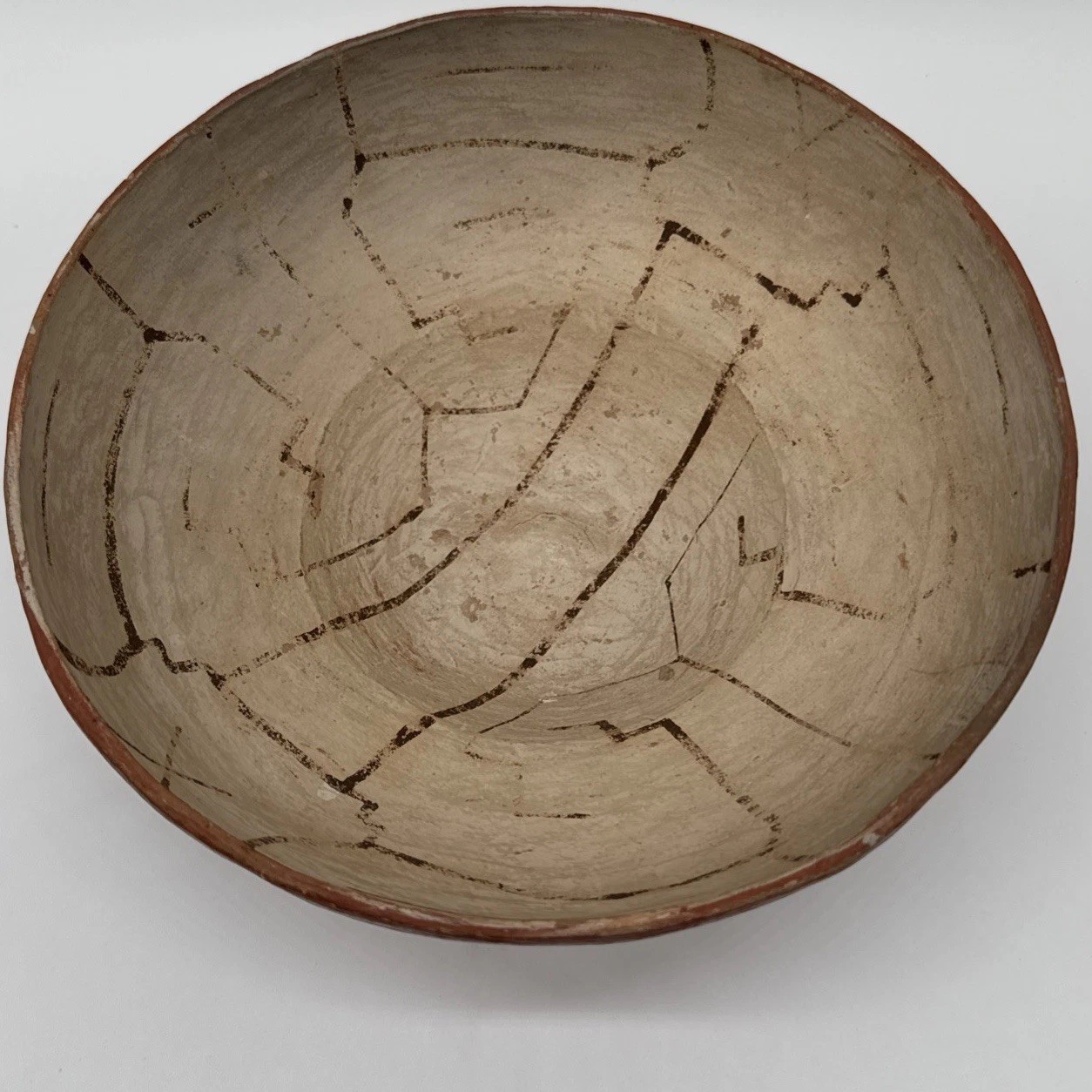 Medium Shipibo-Conibo Vessel – Wide Polychrome Bowl – Peruvian Tribal Art
