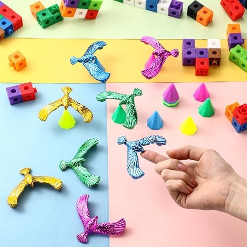 24 Pcs Balance Bird Gravity Set - Eagle Science Physics Toys for Kids & Classroo