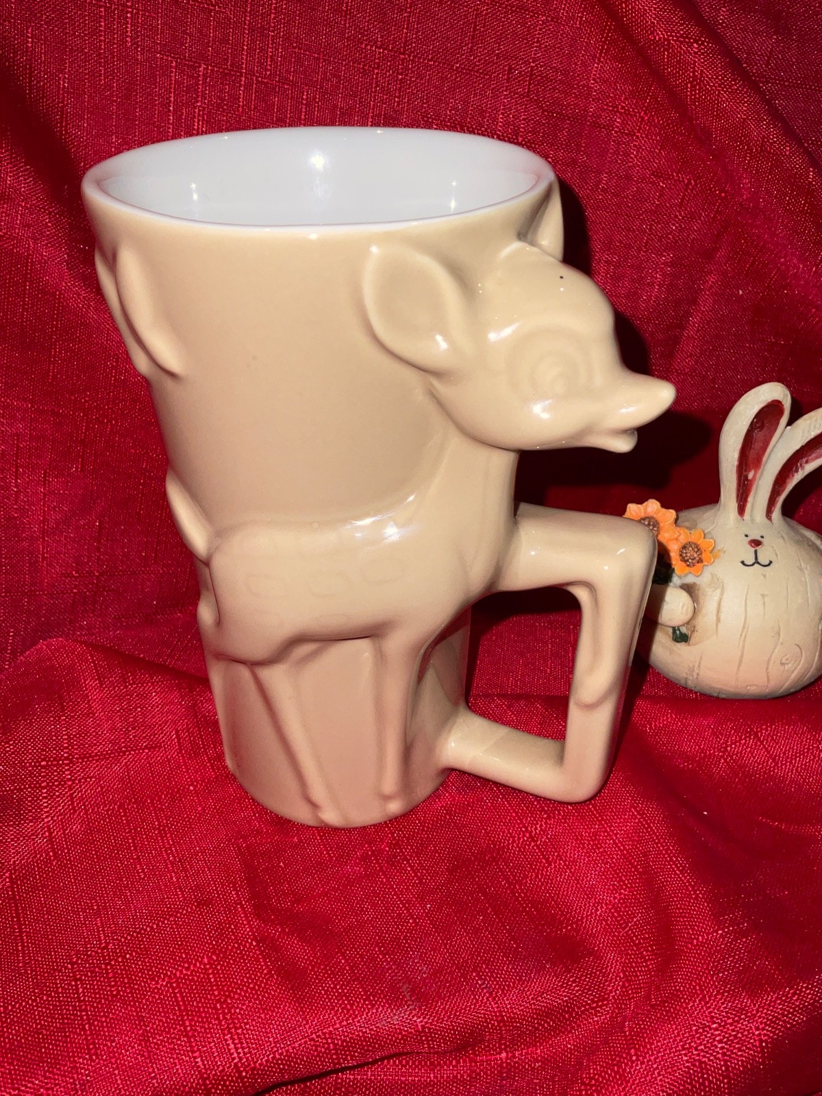 Disney Store Bambi Mug Large Tall 3D Latte Style Mug Walt Disney Collectable