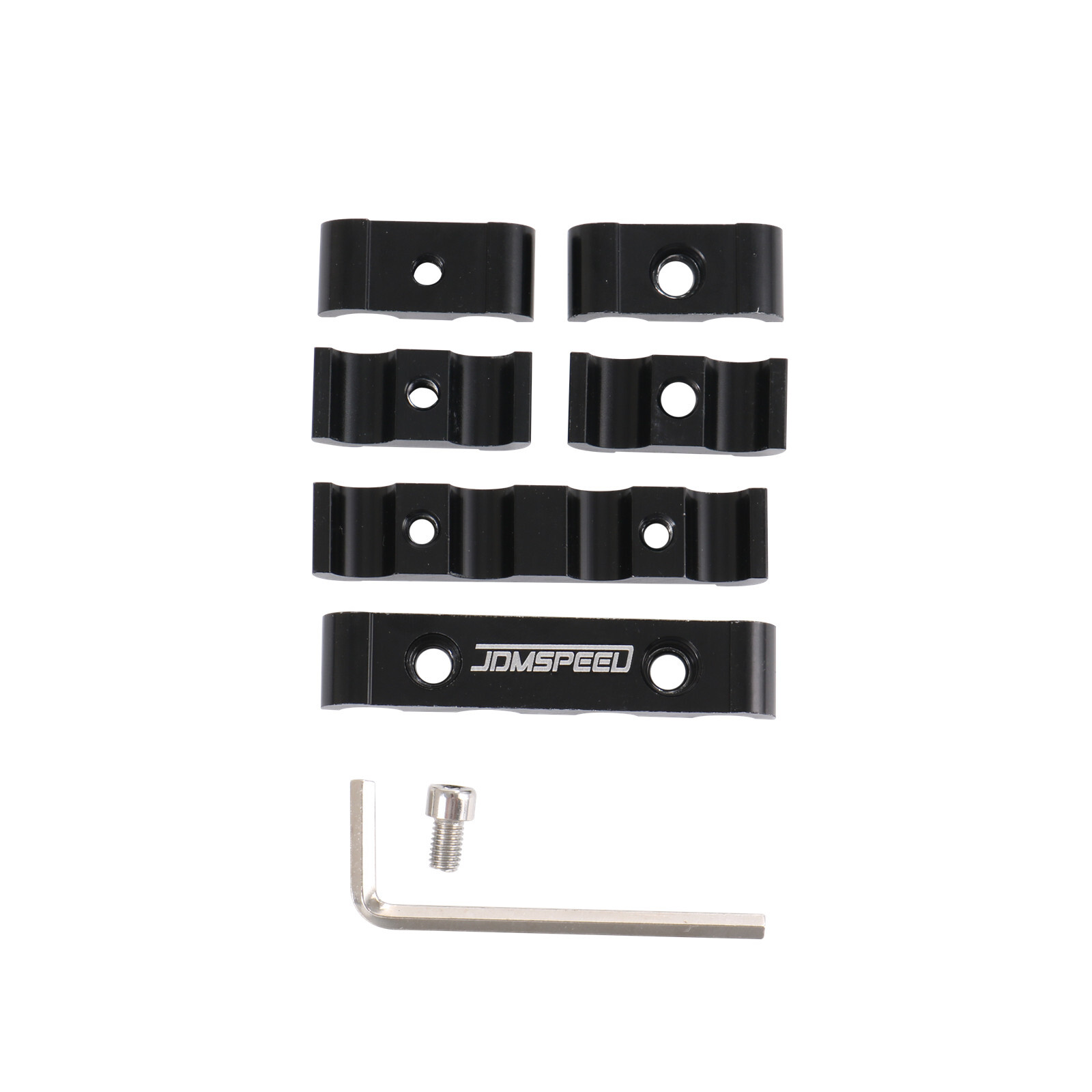 Black Aluminum Wire Separator Spark Plug Electrical Wire Divider For 8 9 10mm