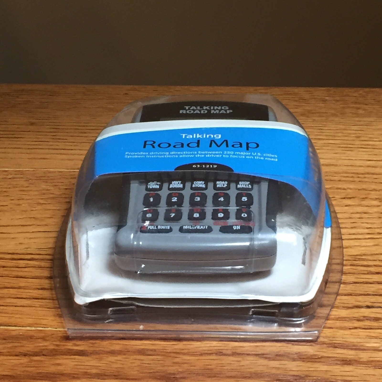 Talking Road Map RadioShack Handheld Navigator 63-1219