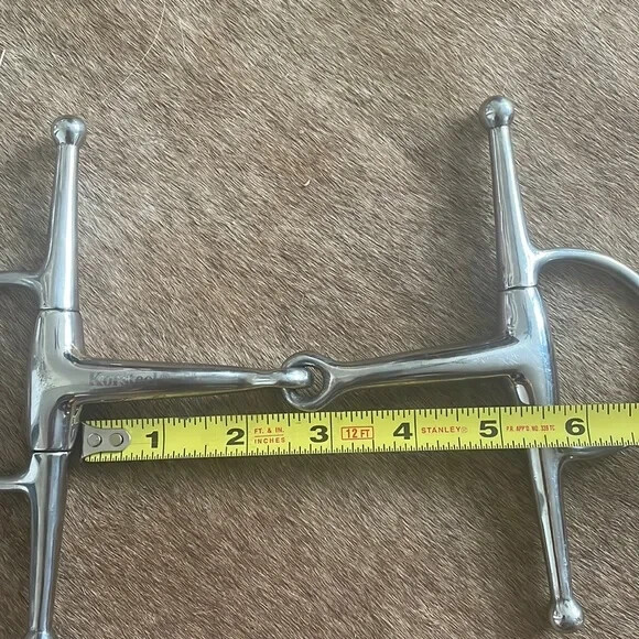 JP Korsteel Full Cheek Eggbutt Snaffle