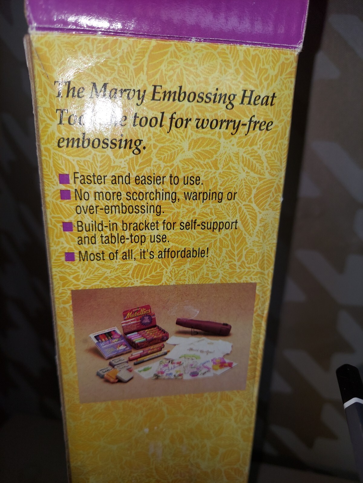 Marvy Uchida Embossing Heat Tool Model 2000 II Rubber Stamp Embossing
