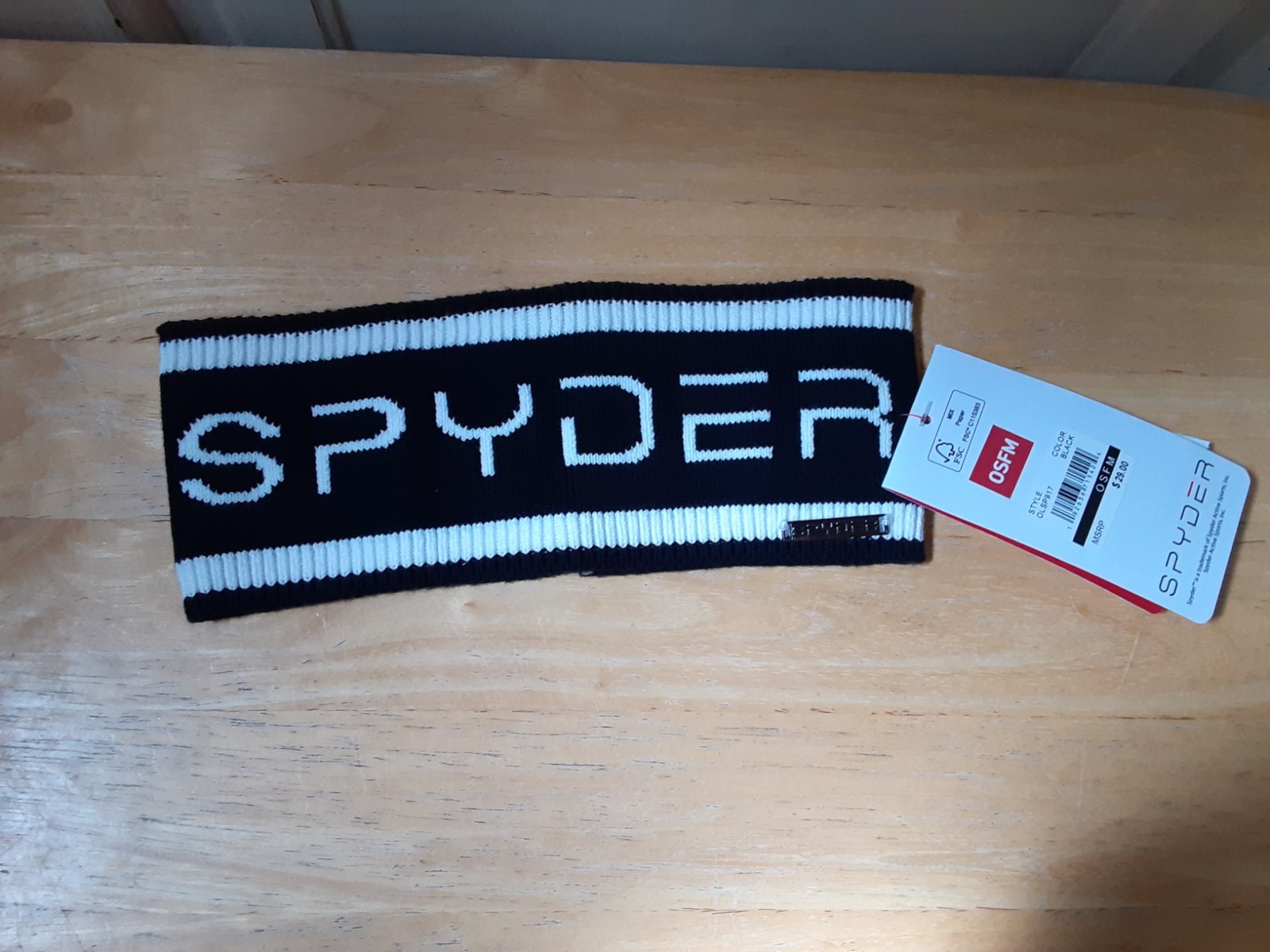 Spyder Woman's Ear Warmers (Headband)   One Size   NEW WITH TAGS