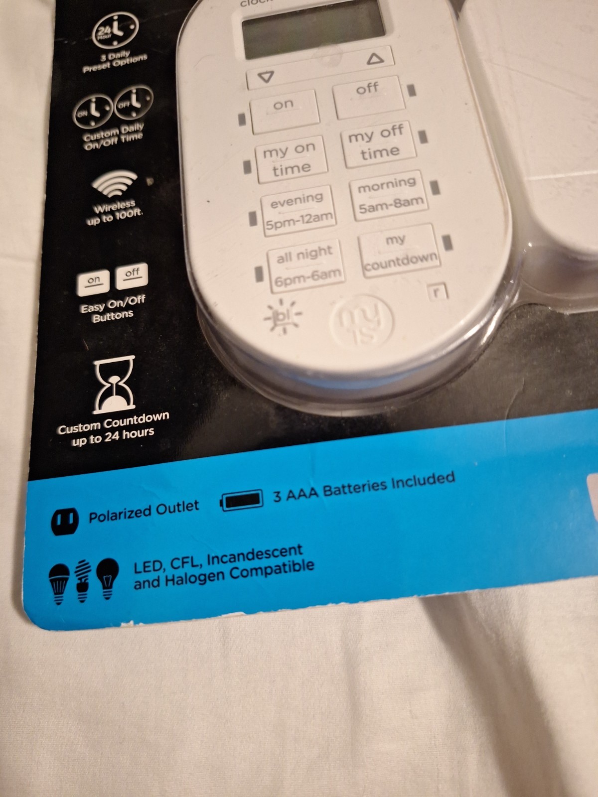 Mytouch Smart Simple Set Indoor Wireless Timer System #35166 ~ Brand New/Sealed