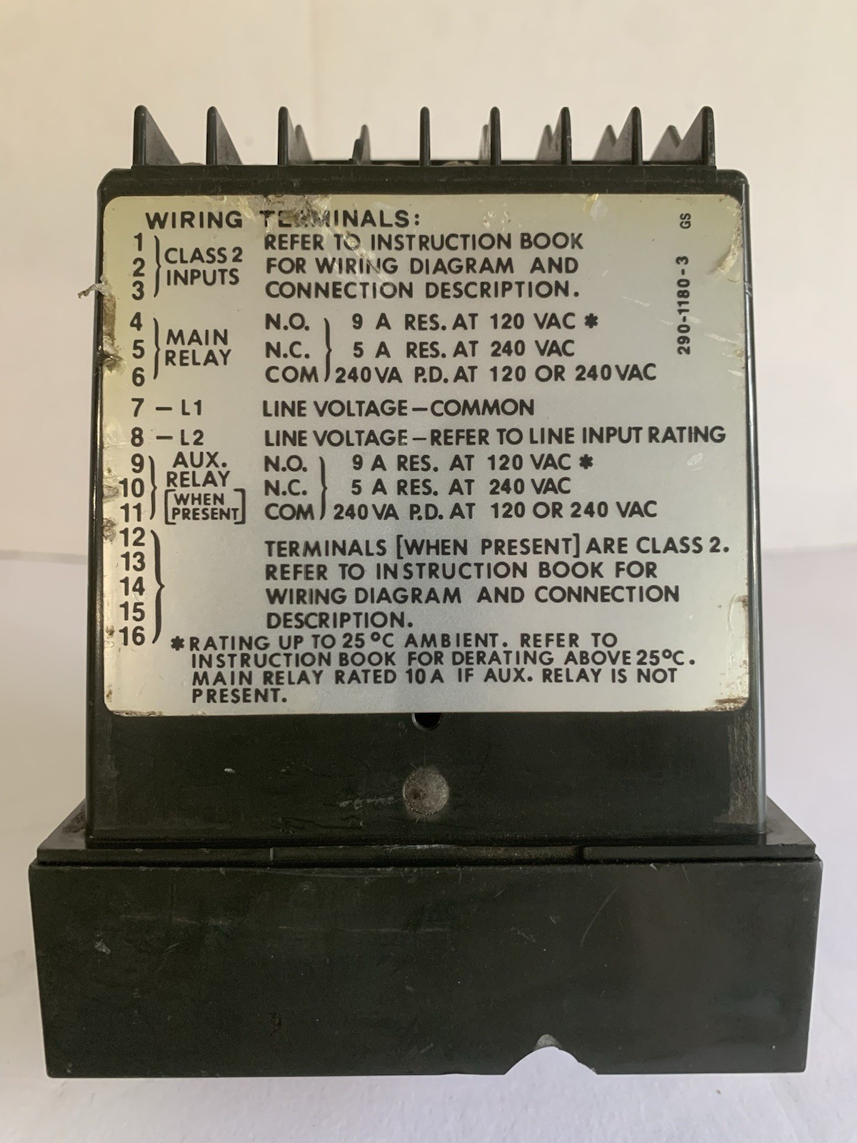 LOVE CONTROLS TEMPERATURE CONTROLLER MODEL 249-638