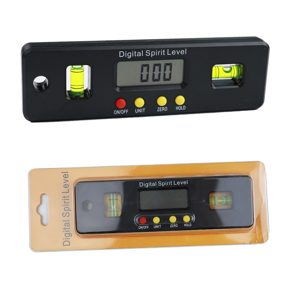 Robust Digital Angle Meter 100150200mm with Magnetic Base for Work