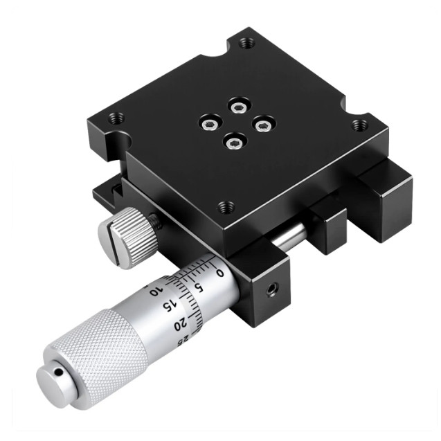 ELF21-60 Manual Rotary Stage 60x60mm Precision Position Rotation Table