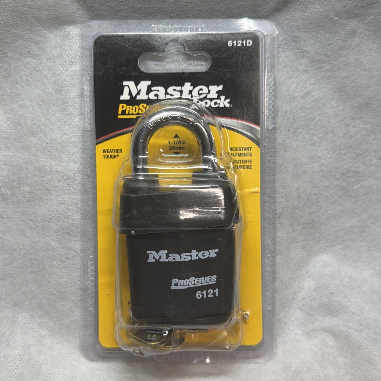 Pro Series Rekeyable Padlock 6121D