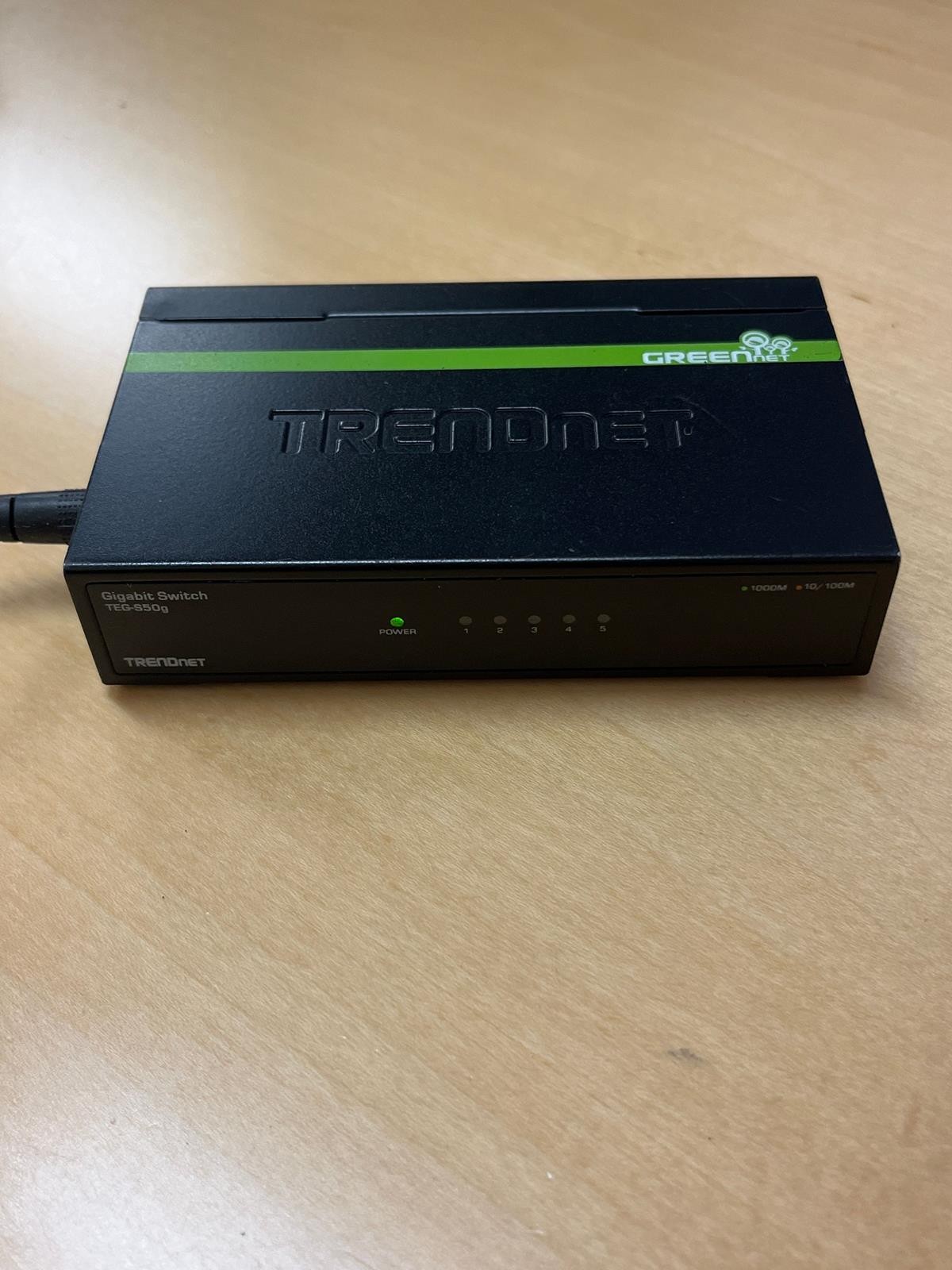 TRENDNET GREENNET TEG-S50G GIGABIT ETHERNET SWITCH