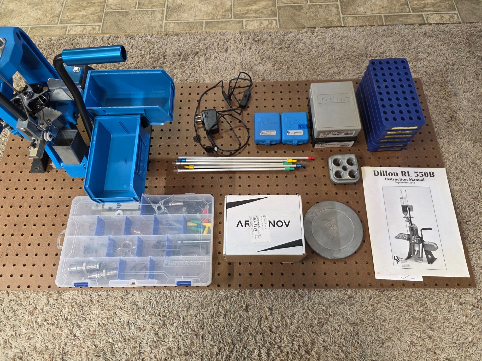 Dillon Precision RL550B Reloading Press With Lots Of Extras!!