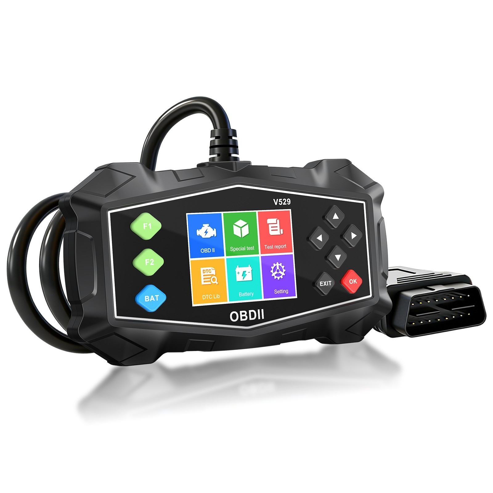 All Systems OBD2 Scanner Code Reader Check Engine Fault Car Diagnostic Tool US