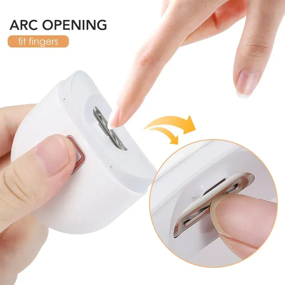 Automatic Electric Nail Trimmer – Safe Fingernail & Toenail Cutter for Quick Gro