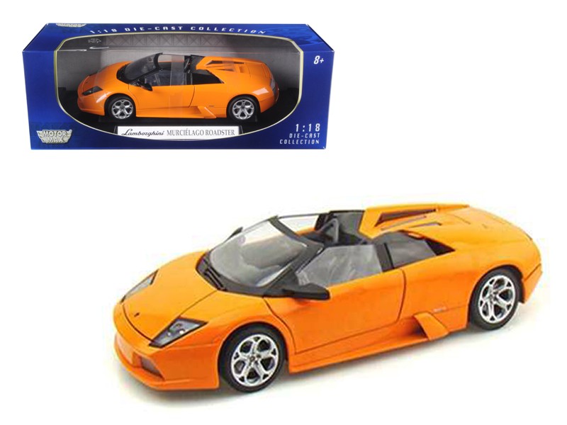 Motormax 73169OR 1/18 Lamborghini Murcielago Roadster Orange