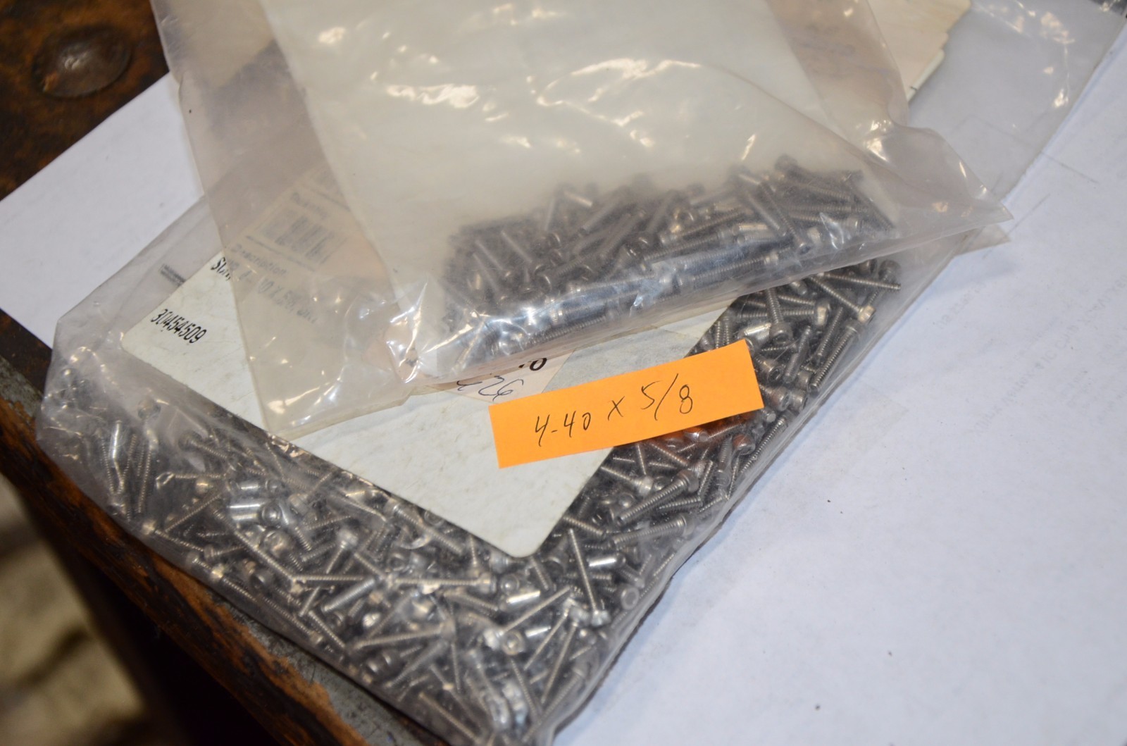 4-40 X 5/8 Socket Head Cap Screw Lot of 90 Stainless Steel SS