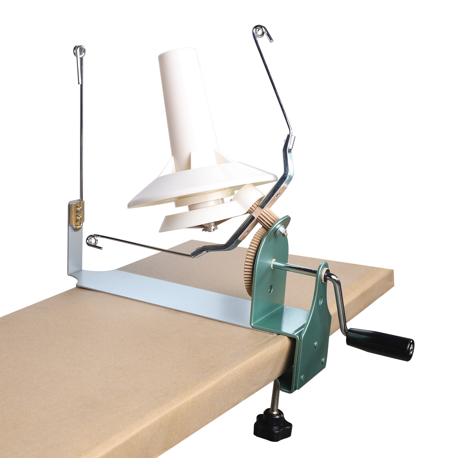 Hand Operated Large Yarn Ball Winder Jumbo Nylon Fiber/Wool/String Ball Winder