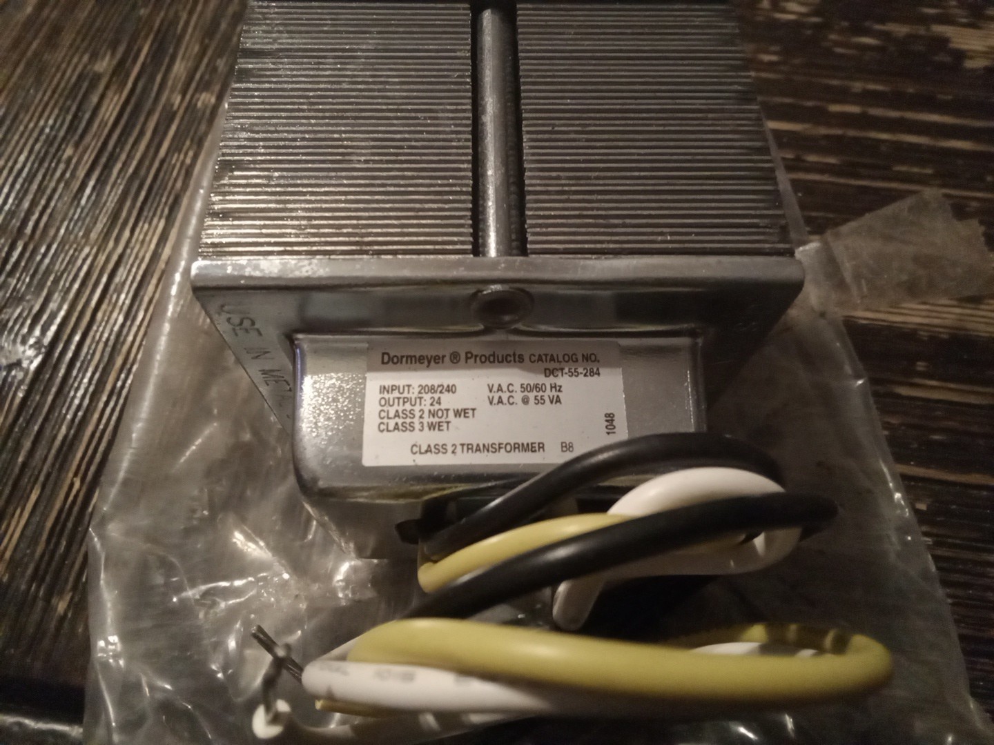 Dormeyer DCT-55-284 Class 2 Transformer