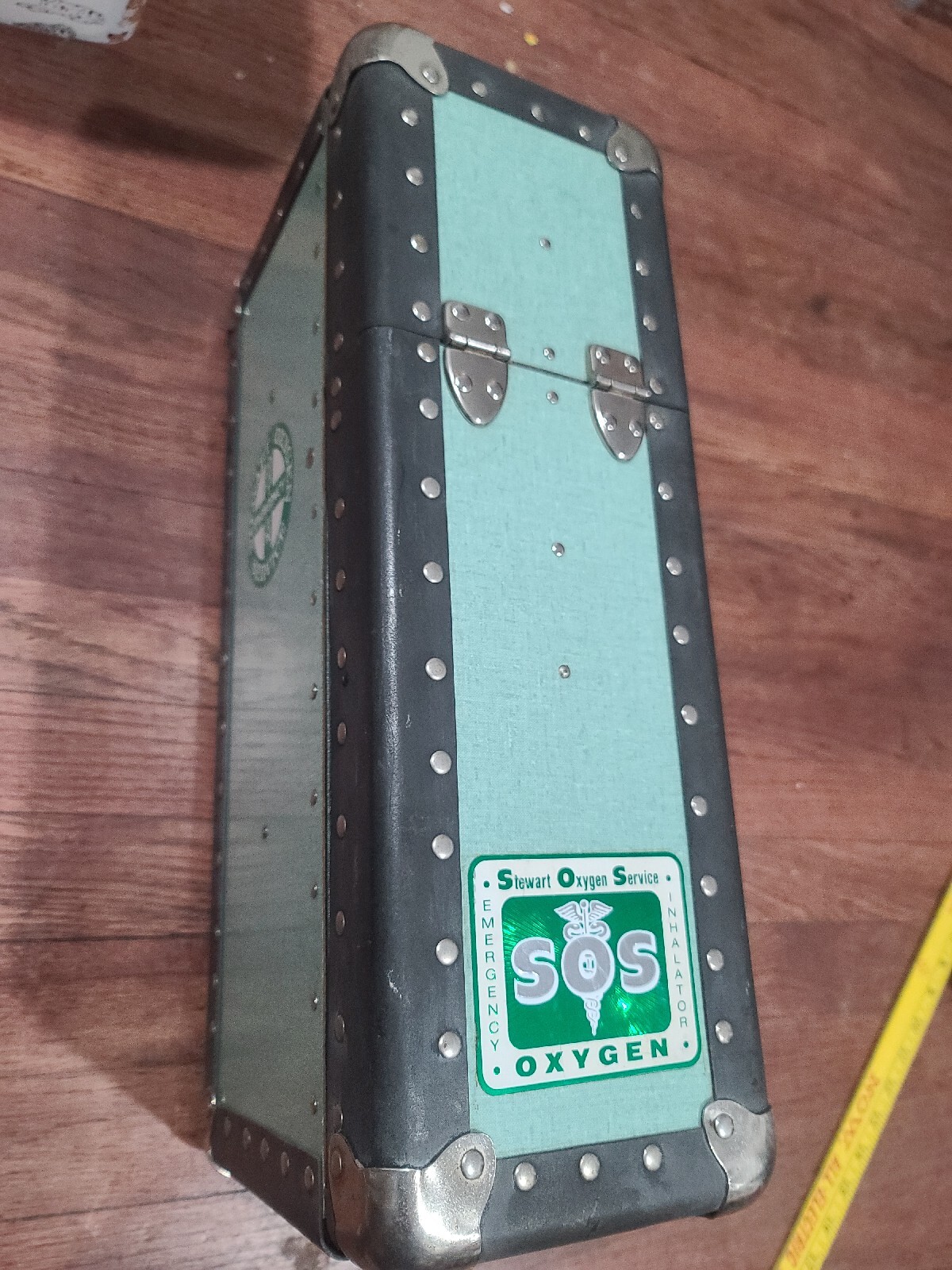Vintage Stewart Oxygen Emergency Inhalator Service Scuba Diving First Aid