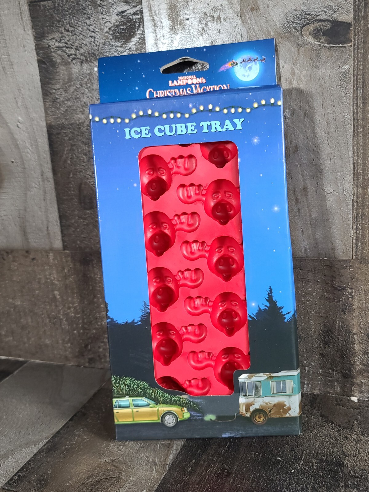 National Lampoons Christmas Vacation Moose Ice Cube Tray Chevy Chase Movie NEW