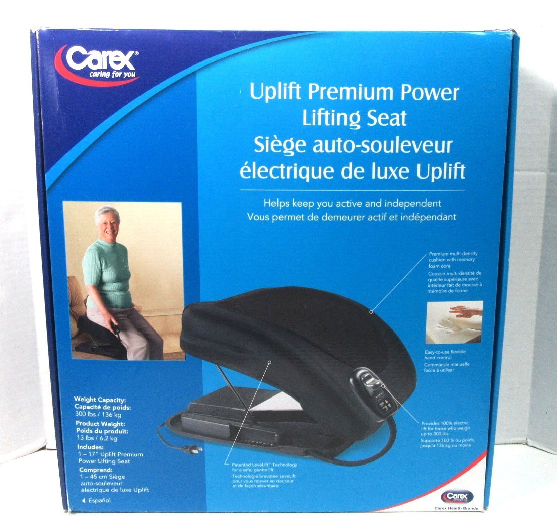 CAREX UPLIFT PREMIUM POWER LIFTING SEAT PS3017 17" 300LBS
