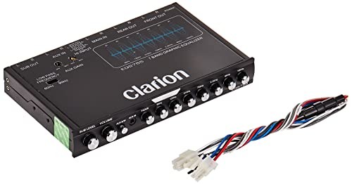Car Audio Graphic Equalizer with Auxiliary Inputs