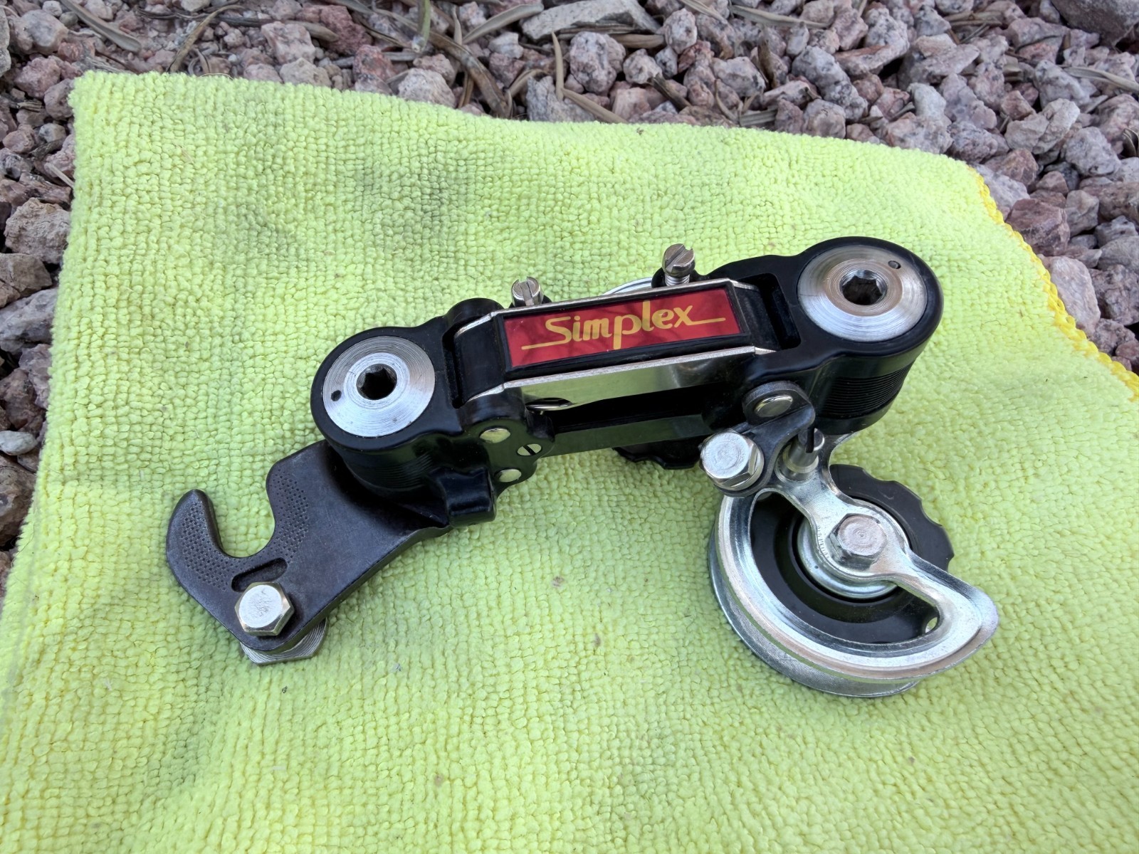 NOS 1972 Simplex Prestige Rear Derailleur - AR637P/NI