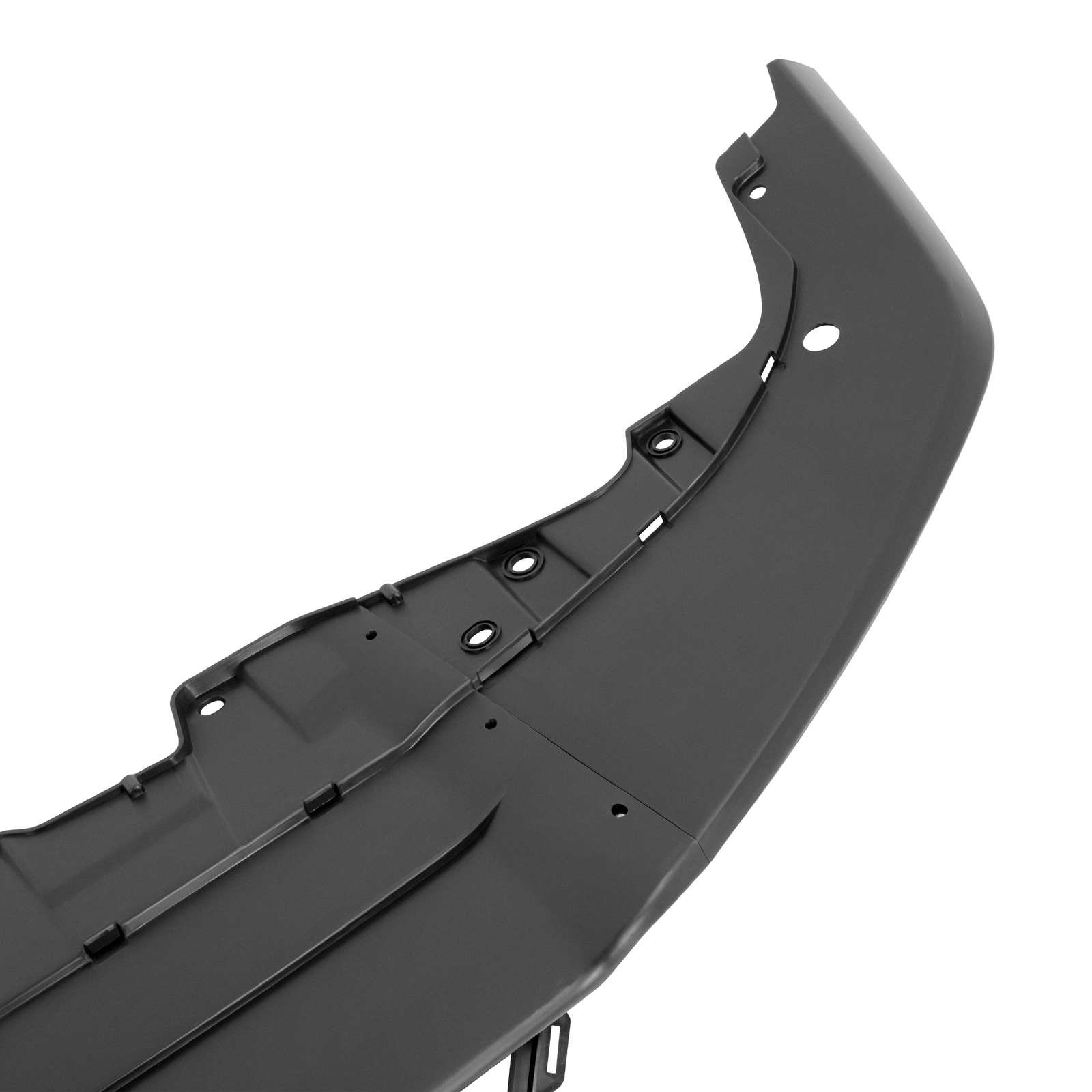 Front Bumper Grille Textured Black Plastic For 2017-2019 Honda Civic Hatchback